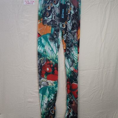 Yelete Style 827PT062 Multicolored Leggings Size S/M